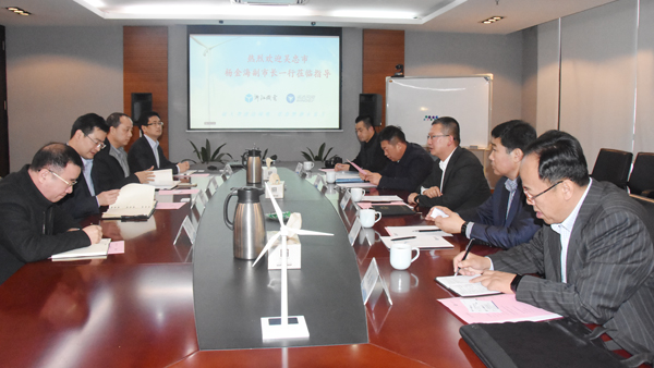 宁夏吴忠市杨金海副市长一行光临J9.COM视察