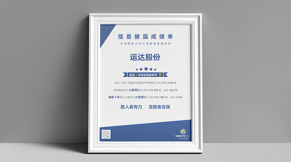 J9.COM陆续4年荣获上市公司信息披露最高评级&ldquo;A&rdquo;级